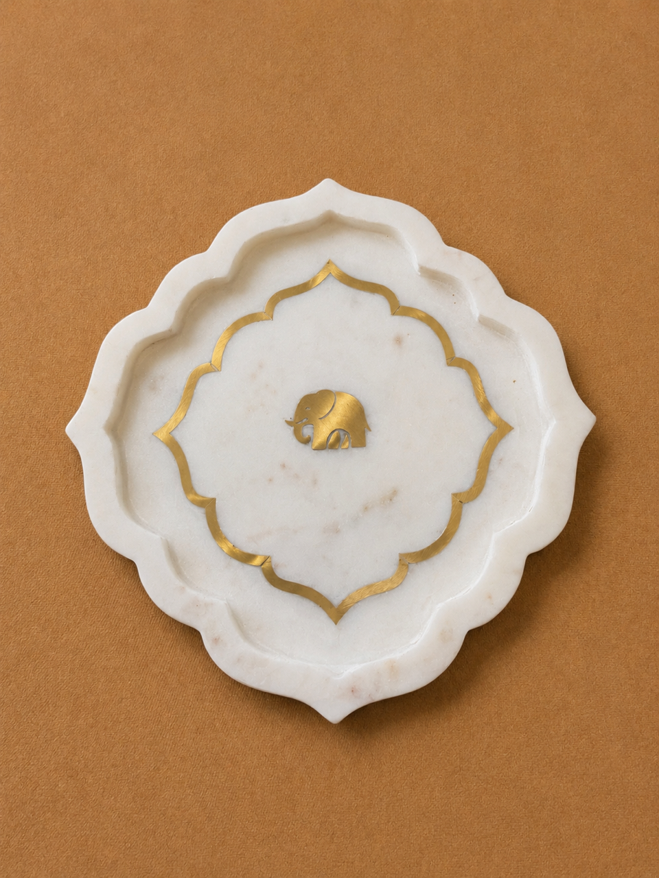 The RM Marble Haathi Platter